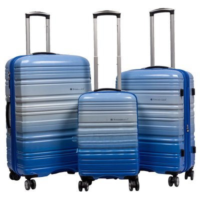 Комплект валіз Snowball 85703 Синій Комплект валіз 85703 фото