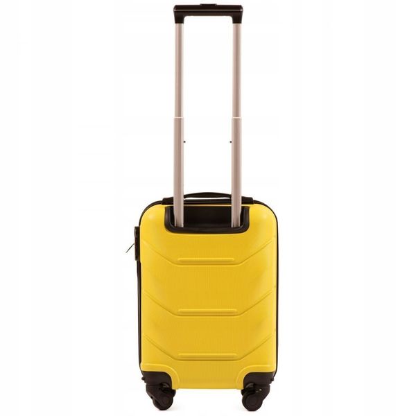 Комплект 2 в 1 валіза (XS) та кейс Wings 147 ручна поклажа жовта Wings_147 XS+BC фото