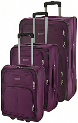 Валіза Madisson 85103 Комплект валіз Фіолетовий 85103 фото