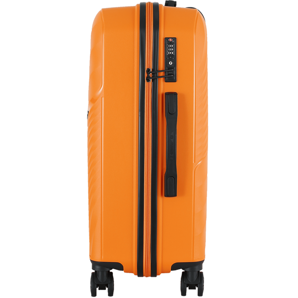 Валіза WINGS DQZ-02 Поліпропілен на 4-х колесах, мала (S) Помаранчева DQZ-02 S orange фото