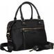 Жіноча сумка David Jones 6801-4 текстильна з ременем на плече Чорна 6801-4 black фото 1