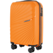 Валіза WINGS DQZ-02 Поліпропілен на 4-х колесах, мала (S) Помаранчева DQZ-02 S orange фото 1