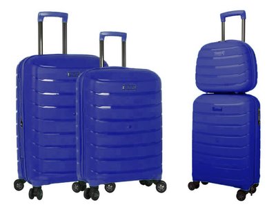 Валіза Snowball 61303 Синій Комплект валіз 61303-4 blue фото
