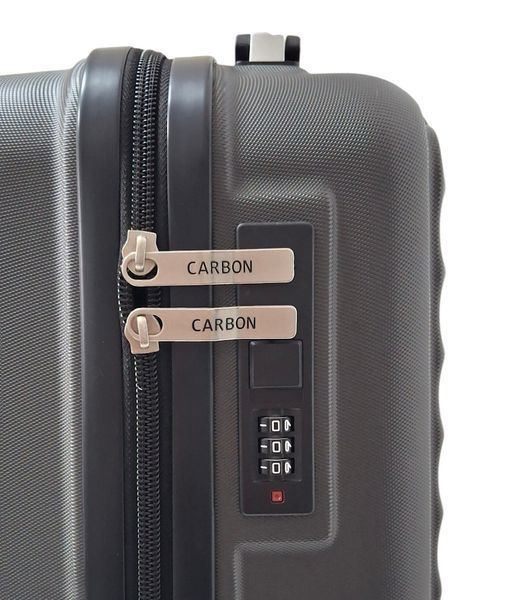 Валіза для Wizz Air ручна поклажа Carbon 66101 - 40x30x20 сіра 66101 XS gray фото