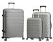 Комплект валіз Snowball 33603 Сірий 33603-3 grey фото 1