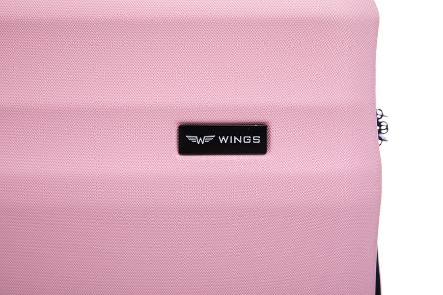 Валіза Wings Vult01 Vulture мала (S) на 4 колесах ручна поклажаРожева Vult01 S pink фото