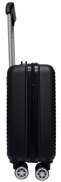 Валіза для Wizz Air ручна поклажа Carbon 66101 - 40x30x20 чорна 66101 XS black фото