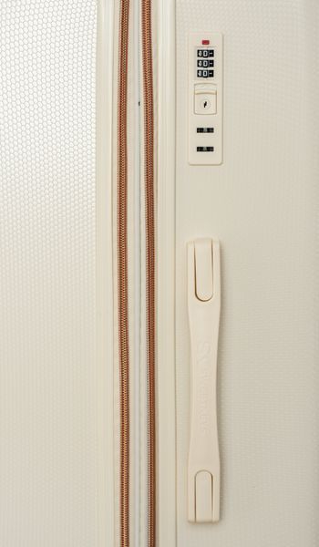 Валіза Sweetkeys SK190 з полікарбонату велика (L) з розширенням кремова SK190 L creame фото