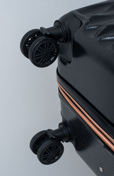 Валіза Sweetkeys SK190 з полікарбонату велика (L) з розширенням чорна SK190 L black фото
