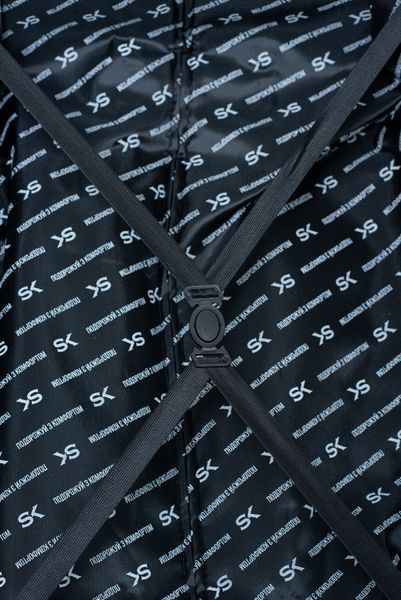 Валіза Sweetkeys SK190 з полікарбонату велика (L) з розширенням чорна SK190 L black фото