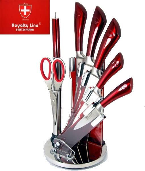 Набір кухонних ножів Royalty Line RL-KSS804 2458541389999 фото