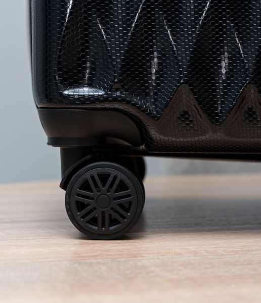 Валіза Sweetkeys SK190 з полікарбонату велика (L) з розширенням чорна SK190 L black фото