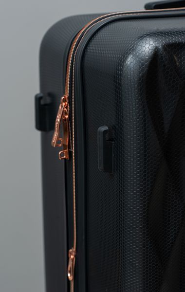 Валіза Sweetkeys SK190 з полікарбонату велика (L) з розширенням графітова SK190 L grafite фото