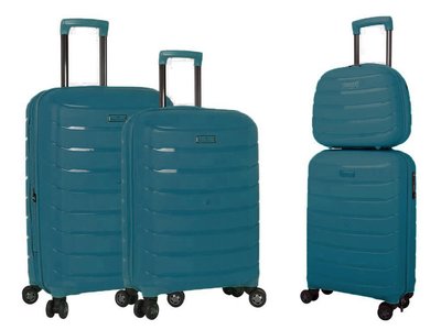 Валіза Snowball 61303 Комплект валіз Смарагдовий 61303-4 teal blue фото