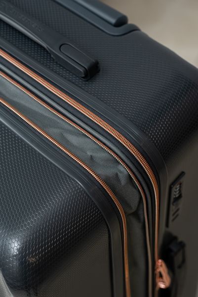Валіза Sweetkeys SK190 з полікарбонату велика (L) з розширенням графітова SK190 L grafite фото