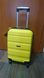 Міні пластикова валіза Wings AT01 на 4 колесах ручна поклажа жовта At01 XS yellow фото 1
