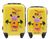 Набір 2 Дитячі валізи на коліщатках WINGS JAY жовта JAY S+XS monster фото