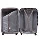 Міні пластикова валіза Wings AT01 на 4 колесах ручна поклажа кавова At01 XS coffe фото 4