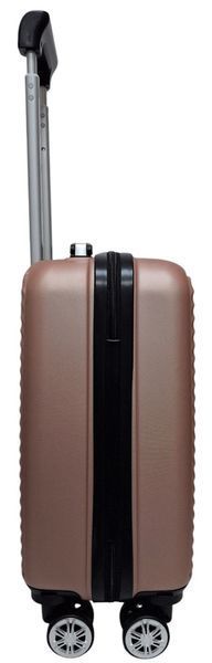 Валіза для Wizz Air ручна поклажа Carbon 66101 - 40x30x20 рожеве золото 66101 XS rose gold фото