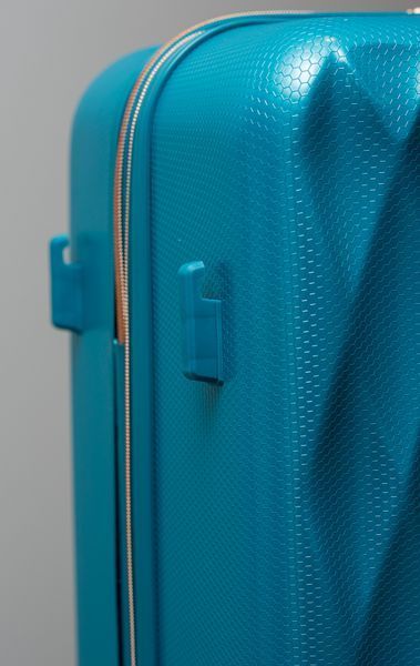Валіза Sweetkeys SK190 з полікарбонату велика (L) з розширенням бірюзова SK190 L blue фото