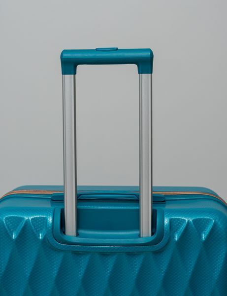 Валіза Sweetkeys SK190 з полікарбонату велика (L) з розширенням бірюзова SK190 L blue фото