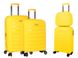 Комплект валіз Snowball 61303 Жовтий 61303_L+M+S+BC yellow фото 1