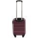 Міні пластикова валіза Wings AT01 на 4 колесах ручна поклажа бордова At01 XS burgundy фото 2