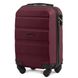 Міні пластикова валіза Wings AT01 на 4 колесах ручна поклажа бордова At01 XS burgundy фото 1