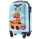Дитяча валіза на коліщатках WINGS JAY (XS) блакитна JAY XS car фото 3