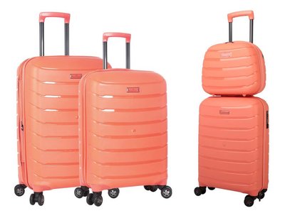Валіза Snowball 61303 Оранжевий Комплект валіз 61303-4 orange фото