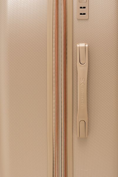 Валіза Sweetkeys SK190 з полікарбонату велика (L) з розширенням шампань SK190 L champagne фото
