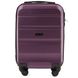 Міні пластикова валіза Wings AT01 на 4 колесах ручна поклажа фіолетова At01 XS purple фото 3