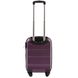 Міні пластикова валіза Wings AT01 на 4 колесах ручна поклажа фіолетова At01 XS purple фото 2