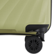 Валіза WINGS DQZ-02 Поліпропілен на 4-х колесах, середня (M) Оливкова DQZ-02 M olive green фото 5