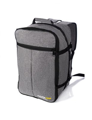 Сумка рюкзак 2в1 для ручної кладі RGL 26B 40x25x20 см, Сіро-чорна 26 grey/black фото