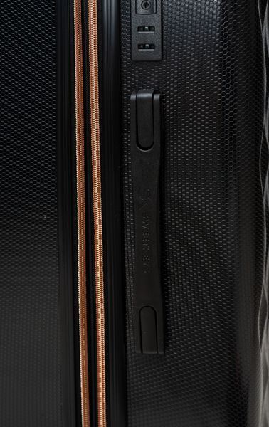 Валіза Sweetkeys SK190 з полікарбонату середня (M) з розширенням чорна SK190 M black фото