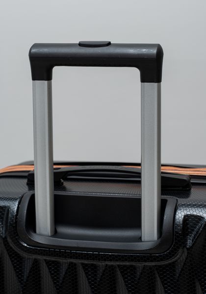 Валіза Sweetkeys SK190 з полікарбонату середня (M) з розширенням чорна SK190 M black фото