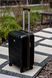 Валіза Sweetkeys SK190 з полікарбонату середня (M) з розширенням чорна SK190 M black фото 4