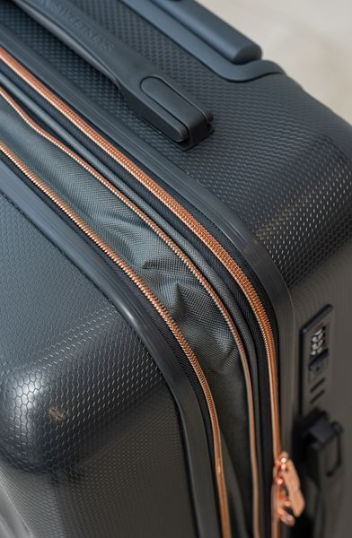 Валіза Sweetkeys SK190 з полікарбонату середня (M) з розширенням графітова SK190 M grafite фото