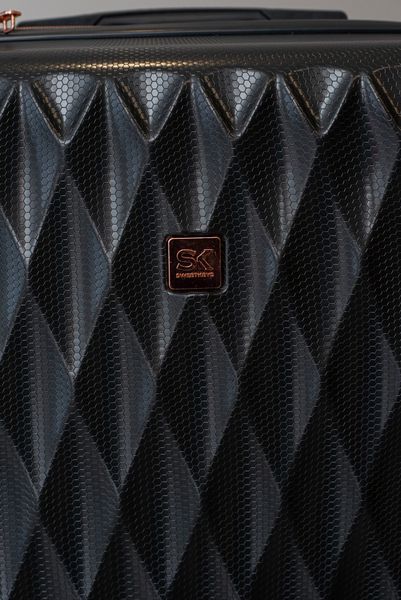Валіза Sweetkeys SK190 з полікарбонату середня (M) з розширенням графітова SK190 M grafite фото