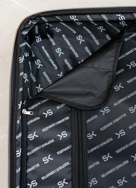 Валіза Sweetkeys SK190 з полікарбонату середня (M) з розширенням графітова SK190 M grafite фото