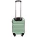 Міні пластикова валіза Wings AT01 на 4 колесах ручна поклажа м'ятна At01 XS light green фото 2