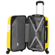 Дитяча валіза на коліщатках Wings KD01 мала (S) жовта, робот KD01 S yellow фото 7