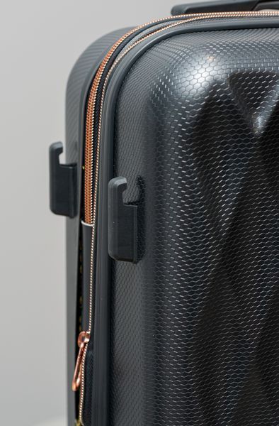 Валіза Sweetkeys SK190 з полікарбонату ручна кладь мала (S) з розширенням графітова SK190 S grafite фото