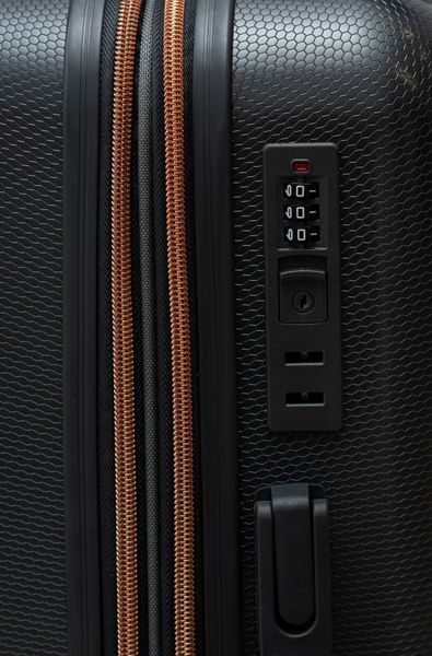 Валіза Sweetkeys SK190 з полікарбонату ручна кладь мала (S) з розширенням графітова SK190 S grafite фото