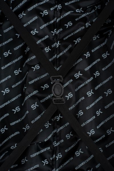 Валіза Sweetkeys SK190 з полікарбонату ручна кладь мала (S) з розширенням графітова SK190 S grafite фото