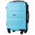 Міні пластикова валіза Wings AT01 на 4 колесах ручна поклажа блакитна At01 XS soft blue фото