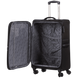 Набір з 3 валіз + дорожня сумка Wings LN01 Чорно-сіра LN01-4 black/grey фото 5