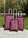 Набір з 3 валіз Wings PDT01 L,M,S бордовий PDT01-3kpl burgundy фото 1