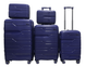 Валіза Milano bag 0306 Комплект валіз Темно-синій 0306 фото 1